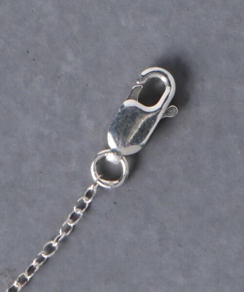 AFTER SHAVE CLUB（アフターシェイヴクラブ）の「＜AFTER SHAVE CLUB（アフターシェイブクラブ）＞CIRCLE ネックレス（ネックレス・レディース・シルバー・FREE）」の5枚目の写真