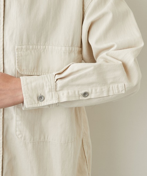 YANUK（ヤヌーク）の「【YANUK】C.P.Oシャツ/ECRU/別注（シャツ