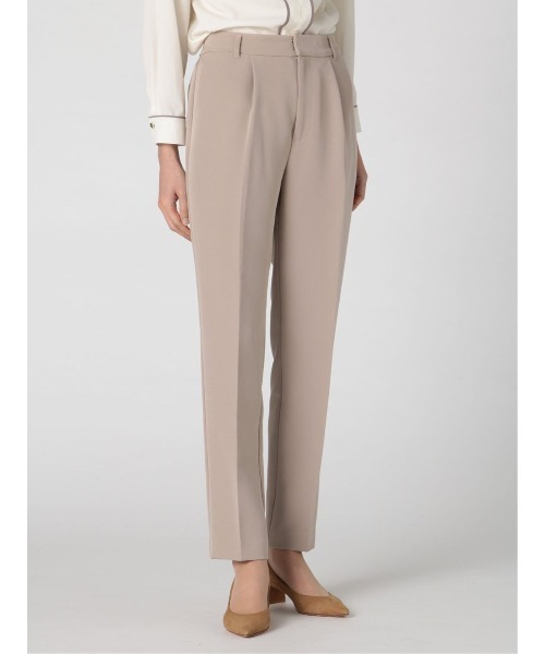 m.f.editorial（エムエフエディトリアル）の「エムエフエディトリアルレディース/m.f.editorial：Women ダブルクロス Vカラージャケット＋パンツ ビジネスセットアップスーツ（スーツセット・レディース・ベージュ・MEDIUM/S/LARGE/X-LARGE）」の11枚目の写真