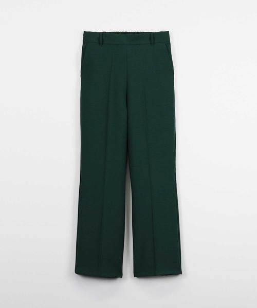 HONEYSUCKLE ROSE（ハニーサックルローズ）の「【HONEYSUCKLE ROSE】フレアカラーイージーパンツ（スラックス・レディース・レッド/オレンジ/グリーン/オフホワイト/ブラック・L/M）」の12枚目の写真