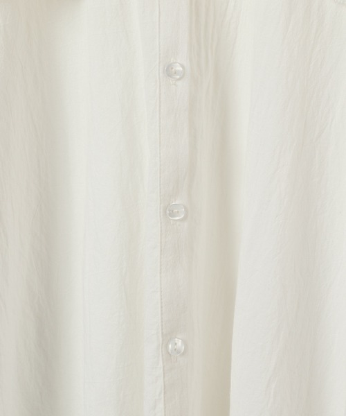 GLOBAL WORK(グローバルワーク)の「【AND YUA ANY】BIGエリレースブラウス/216703(シャツ/ブラウス・キッズ・ホワイト/ブラック/パープル系その他2・150cm/160cm)」の8枚目の写真