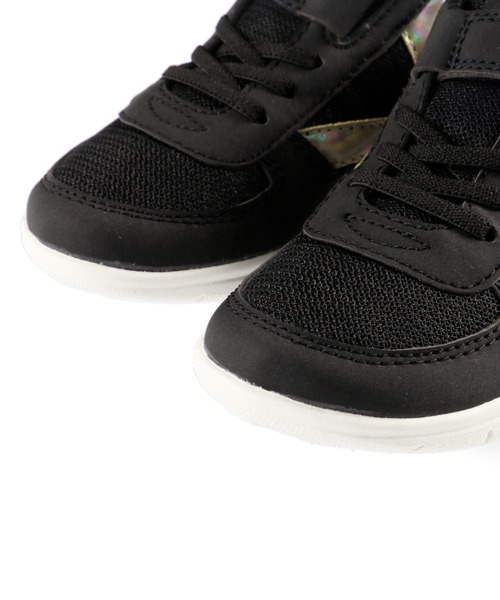 IFME(イフミー)の「IFME/イフミーコラボスニーカー(スニーカー・キッズ・ブラック/パープル/オフホワイト・15cm/16cm/17cm/18cm/14cm/19cm/20cm/21cm)」の5枚目の写真