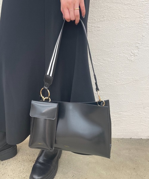loti（ロティ）の「WEB限定 loti ワイドハンドルミニBAG（ハンドバッグ・レディース・ブラウン/ブラック・ONE SIZE）」の18枚目の写真