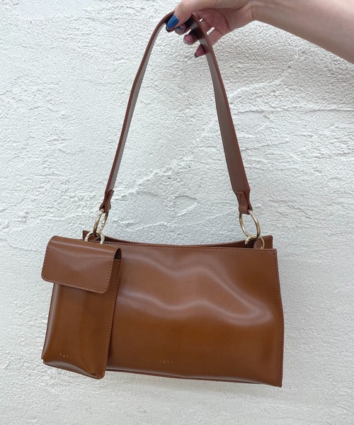 loti（ロティ）の「WEB限定 loti ワイドハンドルミニBAG（ハンドバッグ・レディース・ブラウン/ブラック・ONE SIZE）」の14枚目の写真