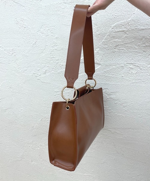 loti（ロティ）の「WEB限定 loti ワイドハンドルミニBAG（ハンドバッグ・レディース・ブラウン/ブラック・ONE SIZE）」の19枚目の写真