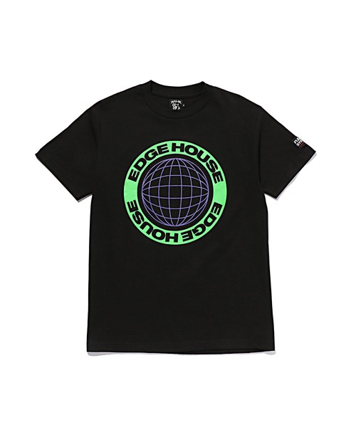 FULL-BK（フルビーケー）の「EARTH GRID TEE（Tシャツ/カットソー・メンズ・ホワイト/ブラック・MEDIUM/LARGE）」の10枚目の写真
