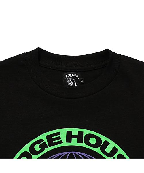 FULL-BK（フルビーケー）の「EARTH GRID TEE（Tシャツ/カットソー・メンズ・ホワイト/ブラック・MEDIUM/LARGE）」の9枚目の写真