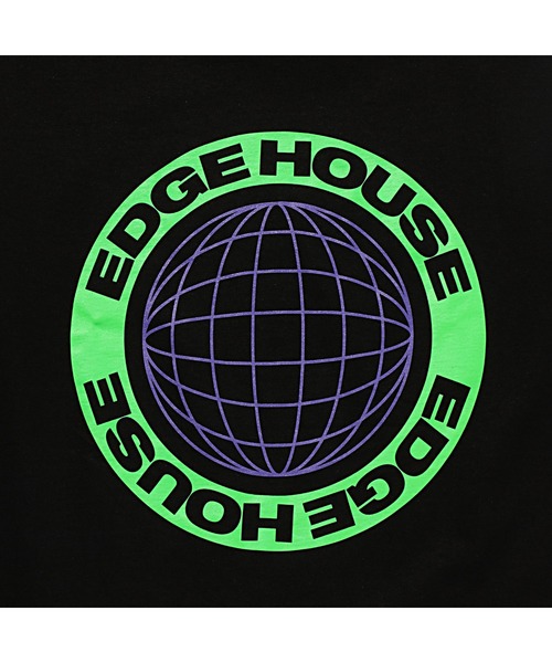 FULL-BK（フルビーケー）の「EARTH GRID TEE（Tシャツ/カットソー・メンズ・ホワイト/ブラック・MEDIUM/LARGE）」の5枚目の写真