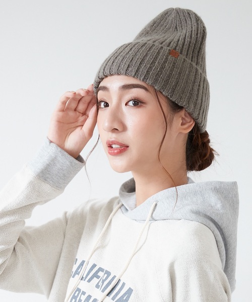 Ocean Pacific(オーシャンパシフィック)の「【OP / オーピー】レディースニットキャップ スキー スノボー(ニットキャップ/ビーニー・レディース・ベージュ/ピンク/ブルー/ダークグレー・FREE)」の10枚目の写真