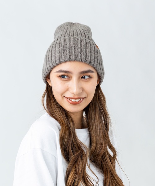 Ocean Pacific(オーシャンパシフィック)の「【OP / オーピー】レディースニットキャップ スキー スノボー(ニットキャップ/ビーニー・レディース・ベージュ/ピンク/ブルー/ダークグレー・FREE)」の7枚目の写真