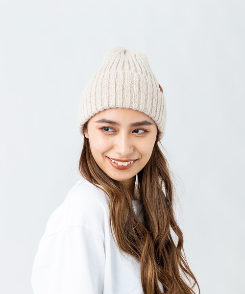 Ocean Pacific(オーシャンパシフィック)の「【OP / オーピー】レディースニットキャップ スキー スノボー(ニットキャップ/ビーニー・レディース・ベージュ/ピンク/ブルー/ダークグレー・FREE)」の19枚目の写真