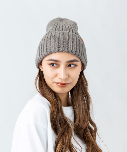 Ocean Pacific(オーシャンパシフィック)の「【OP / オーピー】レディースニットキャップ スキー スノボー(ニットキャップ/ビーニー・レディース・ベージュ/ピンク/ブルー/ダークグレー・FREE)」の6枚目の写真