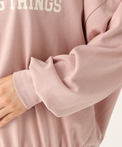 repipi armario(レピピ アルマリオ)の「アソートカレッジロゴプルオーバー(スウェット・キッズ・グリーン/グレー/ライトピンク/チャコールグレー/アイボリー・MEDIUM/SMALL/LARGE)」の17枚目の写真