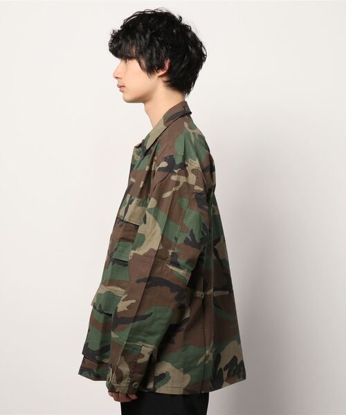 ROTHCO（ロスコ）の「ROTHCO TACTICAL BATTLE DRESS UNIFORM SHIRTS/ ロスコ ミリタリー シャツジャケット（ミリタリージャケット・メンズ・ブラック/カーキ/グリーン系カモフラージュ・LARGE/X-LARGE/MEDIUM）」の18枚目の写真