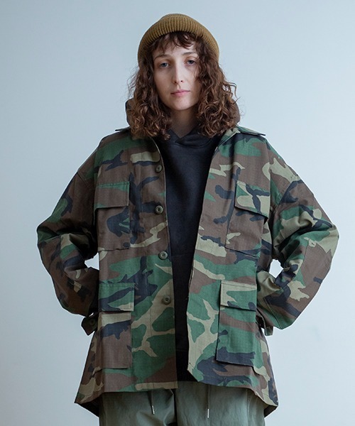 ROTHCO（ロスコ）の「ROTHCO TACTICAL BATTLE DRESS UNIFORM SHIRTS/ ロスコ ミリタリー シャツジャケット（ミリタリージャケット・メンズ・ブラック/カーキ/グリーン系カモフラージュ・LARGE/X-LARGE/MEDIUM）」の3枚目の写真