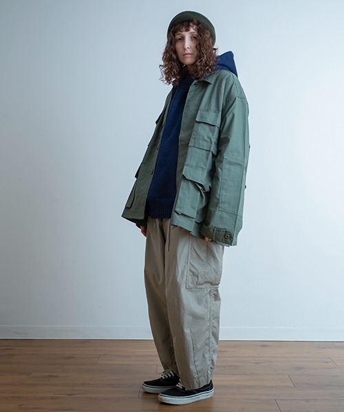 ROTHCO（ロスコ）の「ROTHCO TACTICAL BATTLE DRESS UNIFORM SHIRTS/ ロスコ ミリタリー シャツジャケット（ミリタリージャケット・メンズ・ブラック/カーキ/グリーン系カモフラージュ・LARGE/X-LARGE/MEDIUM）」の7枚目の写真