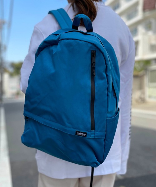 Healthknit（ヘルスニット）の「Healthknit Product/撥水ナイロン１１ポケットリュック HKB-1156（バックパック/リュック・メンズ・ネイビー/オリーブ/ベージュ系その他/ベージュ/オレンジ/ブラック/ラベンダー/ブルー/ライトグリーン/パープル/グレー・ONESIZE）」の8枚目の写真