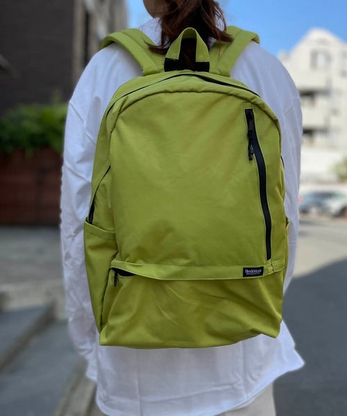 Healthknit（ヘルスニット）の「Healthknit Product/撥水ナイロン１１ポケットリュック HKB-1156（バックパック/リュック・メンズ・ネイビー/オリーブ/ベージュ系その他/ベージュ/オレンジ/ブラック/ラベンダー/ブルー/ライトグリーン/パープル/グレー・ONESIZE）」の21枚目の写真