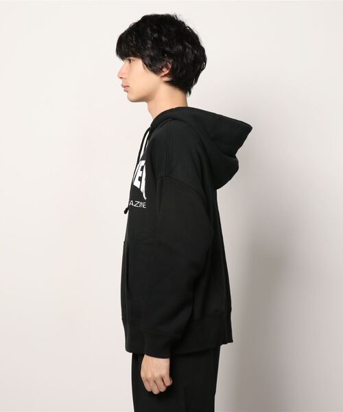 THRASHER(スラッシャー)の「【THRASHER/スラッシャー】MAG LOGO HOODIE/ブランドロゴ プルパーカー(パーカー・メンズ・ブラック/ホワイト・L/M/XL)」の5枚目の写真