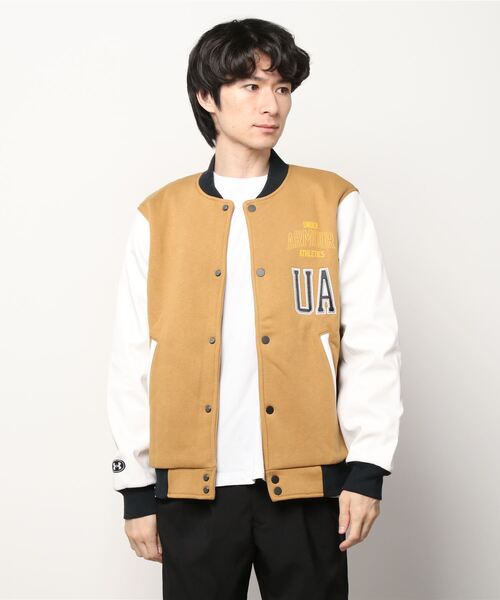 UNDER ARMOUR(アンダーアーマー)の「UAオリジネイター レターマン(トレーニング/メンズ)(スウェット・メンズ・ブラウン・M/XXL/L/S/XL/3XL)」の12枚目の写真