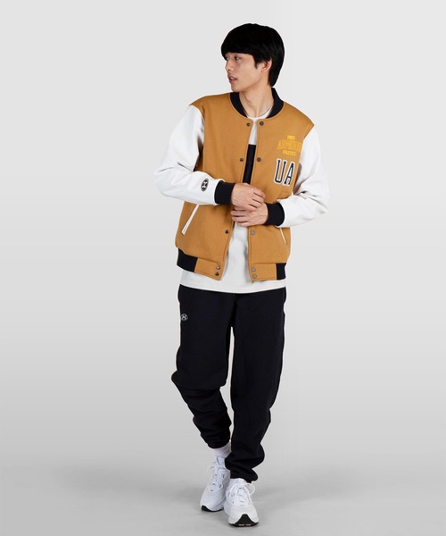 UNDER ARMOUR(アンダーアーマー)の「UAオリジネイター レターマン(トレーニング/メンズ)(スウェット・メンズ・ブラウン・M/XXL/L/S/XL/3XL)」の8枚目の写真