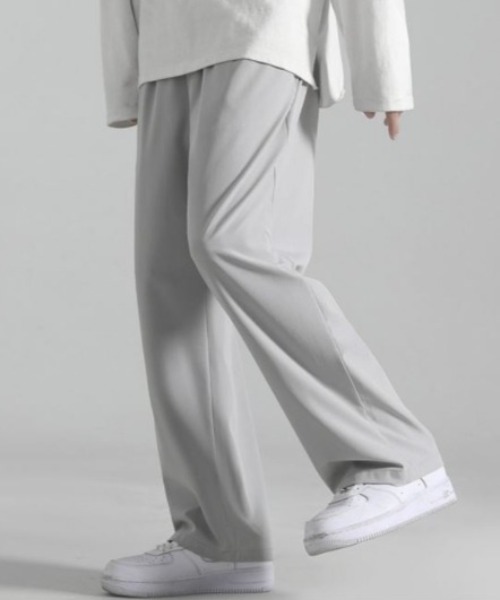 SETUP7（セットアップセブン）の「【SETUP7】オーバーサイズワイドルーズトロパンツ KNF（その他パンツ・メンズ・ブラック/ライトグレー/ダークグレー・LARGE/X-LARGE）」の6枚目の写真