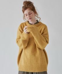 Libra Cue | リラックスタッチオーバールーズニット(ニット/セーター)