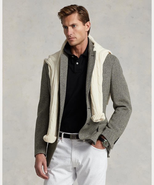 POLO RALPH LAUREN（ポロ ラルフ ローレン）の「クラシック フィット メッシュ ポロ シャツ（ポロシャツ・メンズ・ブラック系1・XL/XS/XXL/S/M/L）」の6枚目の写真