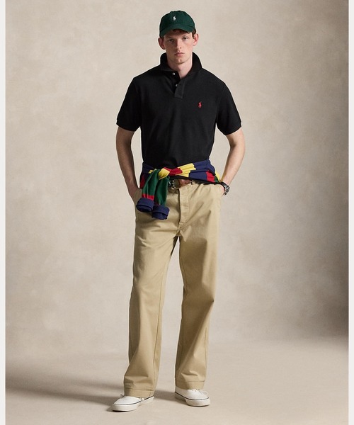 POLO RALPH LAUREN(ポロ ラルフ ローレン)の「クラシック フィット メッシュ ポロシャツ(ポロシャツ・メンズ・ブラック系1・XL/XS/XXL/S/M/L)」の5枚目の写真