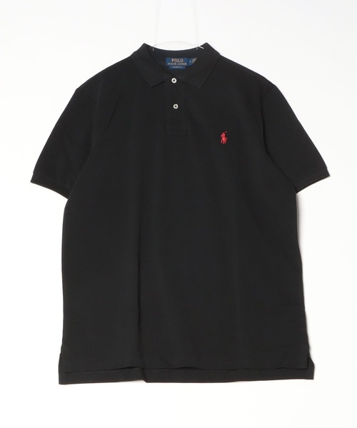 POLO RALPH LAUREN(ポロ ラルフ ローレン)の「クラシック フィット メッシュ ポロシャツ(ポロシャツ・メンズ・ブラック系1・XL/XS/XXL/S/M/L)」の7枚目の写真