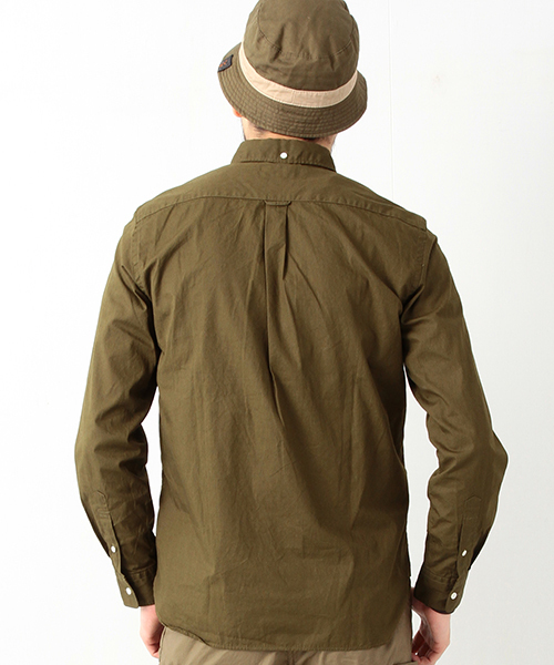 BEAMS PLUS（ビームスプラス）の「◎BEAMS PLUS / カラー ブロードBDシャツ（シャツ/ブラウス・メンズ・ネイビー/オリーブ/ベージュ/チャコールグレー/ブルー・LARGE/SMALL/X-LARGE/MEDIUM/X-SMALL/XX-LARGE）」の7枚目の写真