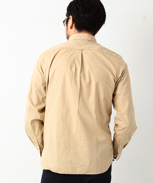 BEAMS PLUS（ビームスプラス）の「◎BEAMS PLUS / カラー ブロードBDシャツ（シャツ/ブラウス・メンズ・ネイビー/オリーブ/ベージュ/チャコールグレー/ブルー・LARGE/SMALL/X-LARGE/MEDIUM/X-SMALL/XX-LARGE）」の9枚目の写真