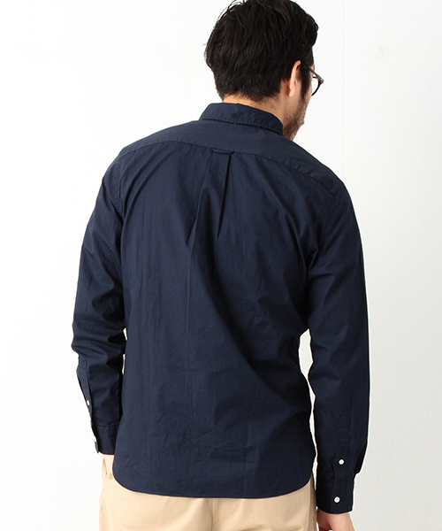 BEAMS PLUS（ビームスプラス）の「◎BEAMS PLUS / カラー ブロードBDシャツ（シャツ/ブラウス・メンズ・ネイビー/オリーブ/ベージュ/チャコールグレー/ブルー・LARGE/SMALL/X-LARGE/MEDIUM/X-SMALL/XX-LARGE）」の20枚目の写真