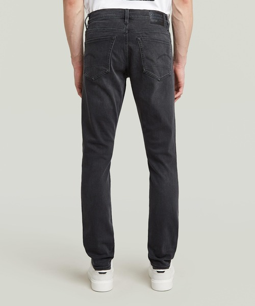 G-STAR（ジースター）の「3301 SLIM JEANS/ベーシックデザインスリムテーパードジーンズ（デニムパンツ・メンズ・ブラック系その他・28/32/29/32/27/30/28/30/30/30/30/32/32/32/34/32/29/30/34/30/36/30/31/30/32/30/33/30/27/32/36/32/33/32/31/32）」の8枚目の写真