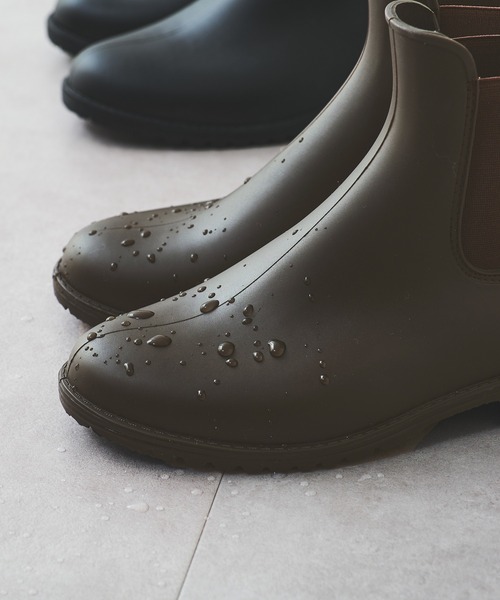 ORiental TRaffic(オリエンタルトラフィック)の「レイン サイドゴアラバーレインブーツ/R-0015(レインシューズ・レディース・ブラック/ブラウン・S/M/L/LL/3L/SS)」の9枚目の写真