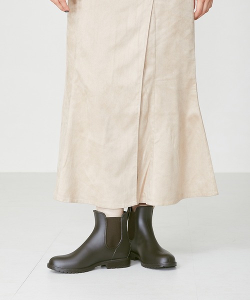 ORiental TRaffic(オリエンタルトラフィック)の「レイン サイドゴアラバーレインブーツ/R-0015(レインシューズ・レディース・ブラック/ブラウン・S/M/L/LL/3L/SS)」の20枚目の写真