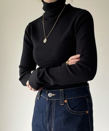 y/m by misato | リブタートルトップス(ニット/セーター)