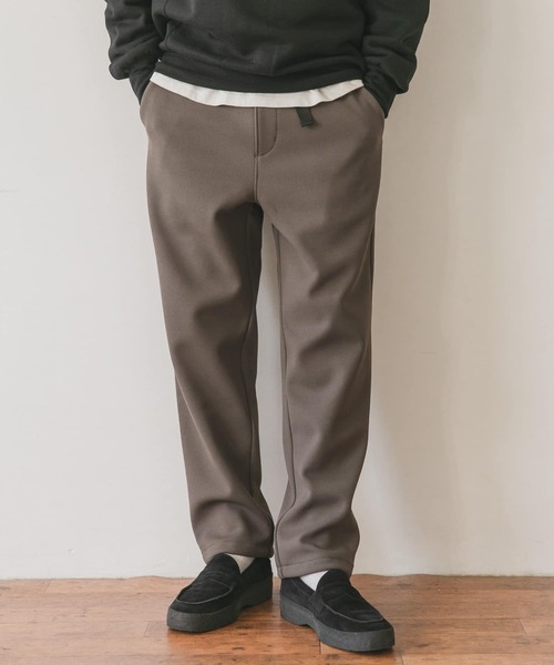 URBAN RESEARCH DOORS（アーバンリサーチドアーズ）の「フリースボンディングパンツ（その他パンツ・メンズ・チャコールグレー/ブラック/ブラウン・40/38）」の3枚目の写真