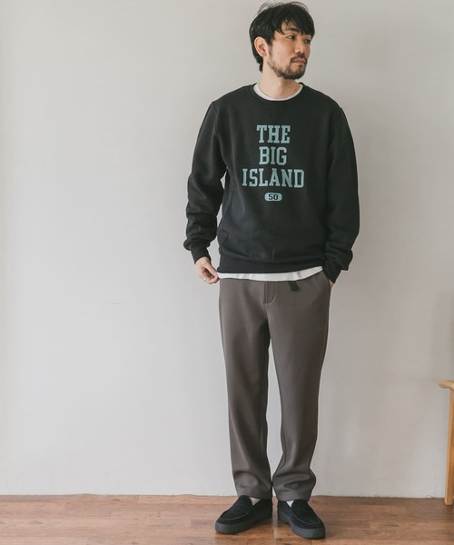 URBAN RESEARCH DOORS（アーバンリサーチドアーズ）の「フリースボンディングパンツ（その他パンツ・メンズ・チャコールグレー/ブラック/ブラウン・40/38）」の4枚目の写真