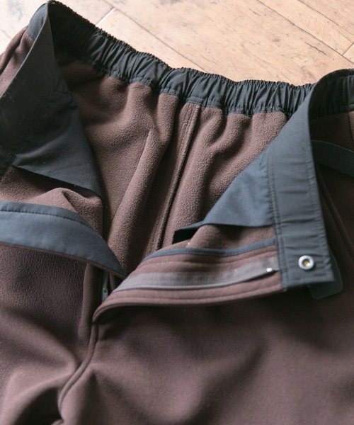 URBAN RESEARCH DOORS（アーバンリサーチドアーズ）の「フリースボンディングパンツ（その他パンツ・メンズ・チャコールグレー/ブラック/ブラウン・40/38）」の12枚目の写真
