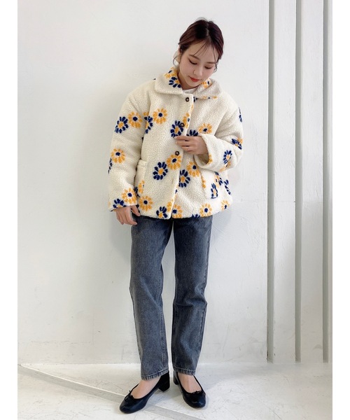 JUMELLE（ジュメロ）の「マーガレットボアジャケット（ブルゾン・レディース・ホワイト・FREE）」の20枚目の写真