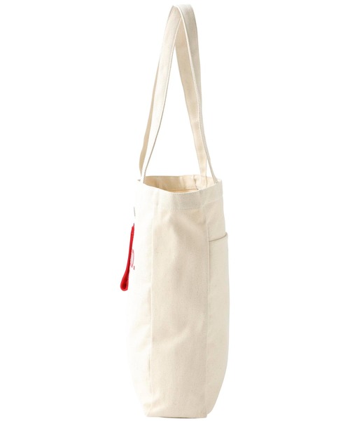 MILKFED.（ミルクフェド）の「PC POCKET TOTE（トートバッグ・レディース・ホワイト/ブラック/レッド・ONE SIZE）」の10枚目の写真