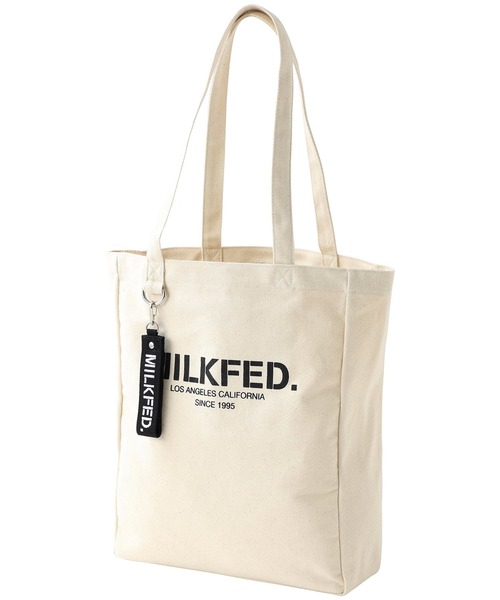 MILKFED.（ミルクフェド）の「PC POCKET TOTE（トートバッグ・レディース・ホワイト/ブラック/レッド・ONE SIZE）」の20枚目の写真
