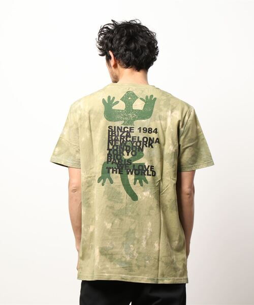 Desigual(デシグアル)の「メンズ Tシャツ半袖 BARNETT(Tシャツ/カットソー・メンズ・グリーン・XXL/XL/S/L/M)」の3枚目の写真