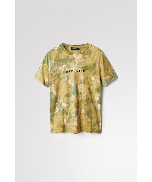 Desigual(デシグアル)の「メンズ Tシャツ半袖 BARNETT(Tシャツ/カットソー・メンズ・グリーン・XXL/XL/S/L/M)」の9枚目の写真