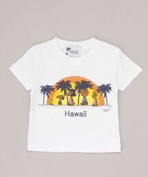 SURF'S UP PEANUTS | 【SURF'S UP PEANUTS】Tシャツ キッズ / SUNSET RAINBOW(Tシャツ/カットソー)