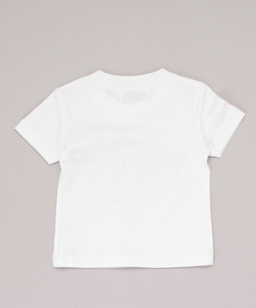 SURF'S UP PEANUTS（サーフズアップピーナッツ）の「【SURF'S UP PEANUTS】Tシャツ キッズ / SUNSET RAINBOW（Tシャツ/カットソー・キッズ・ホワイト・M(110-120)/XS(90-100)）」の2枚目の写真