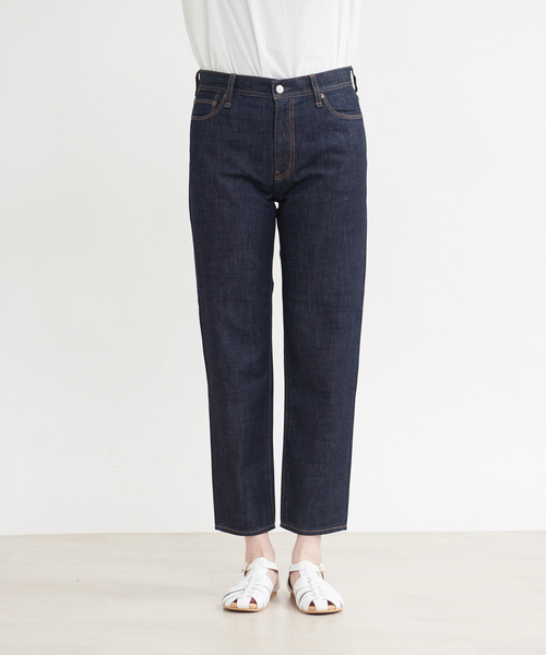 collex（コレックス）の「ボーイズライクデニムパンツ（デニムパンツ・レディース・ホワイト/ネイビー/ブルー・M/L/S）」の12枚目の写真