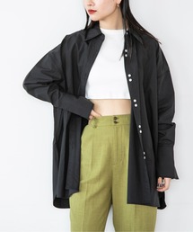 JEANASIS | 70CWボタンカラーBIGシャツ/265224(シャツ/ブラウス)