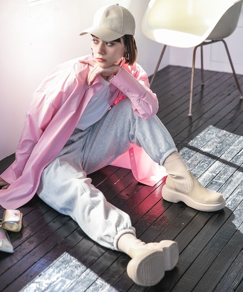 JEANASIS（ジーナシス）の「70CWボタンカラーBIGシャツ/265224（シャツ